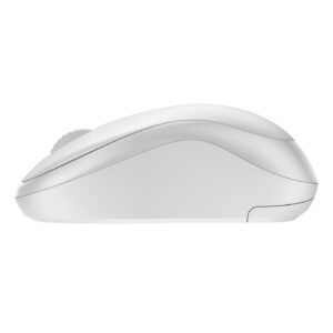 Logitech M240 Silent Bluetooth Mouse, Compact, Portable, Smooth Tracking, Off-white - Ratón - 3 botones - inalámbrico - Bluetooth - blanco hueso