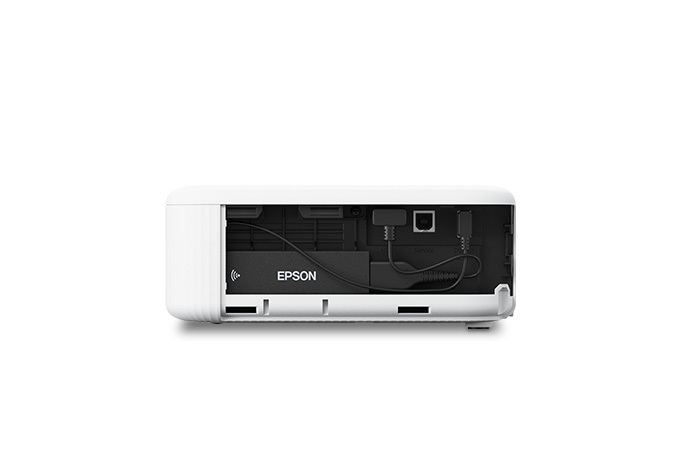 Epson EpiqVision Flex CO-FH02 - Proyector 3LCD - portátil - 3000 lúmenes (blanco) - 3000 lúmenes (color) - Full HD (1920 x 1080) - 16:9 - 1080p - Wi-Fi / Bluetooth - con 1 año de Epson Extra Care Home Service