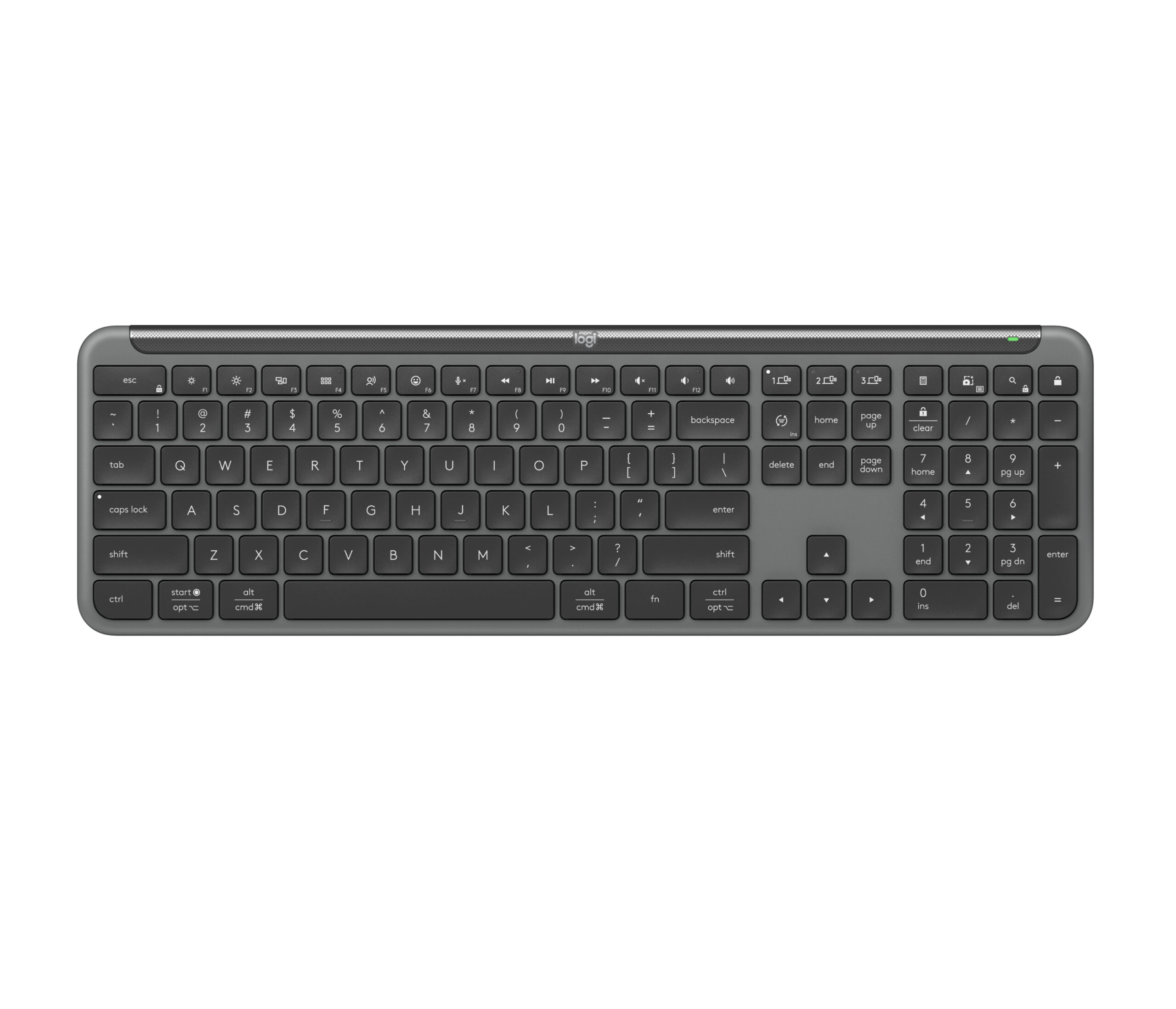 Logitech Signature Slim K950 - Keyboard - Spanish - Graphite