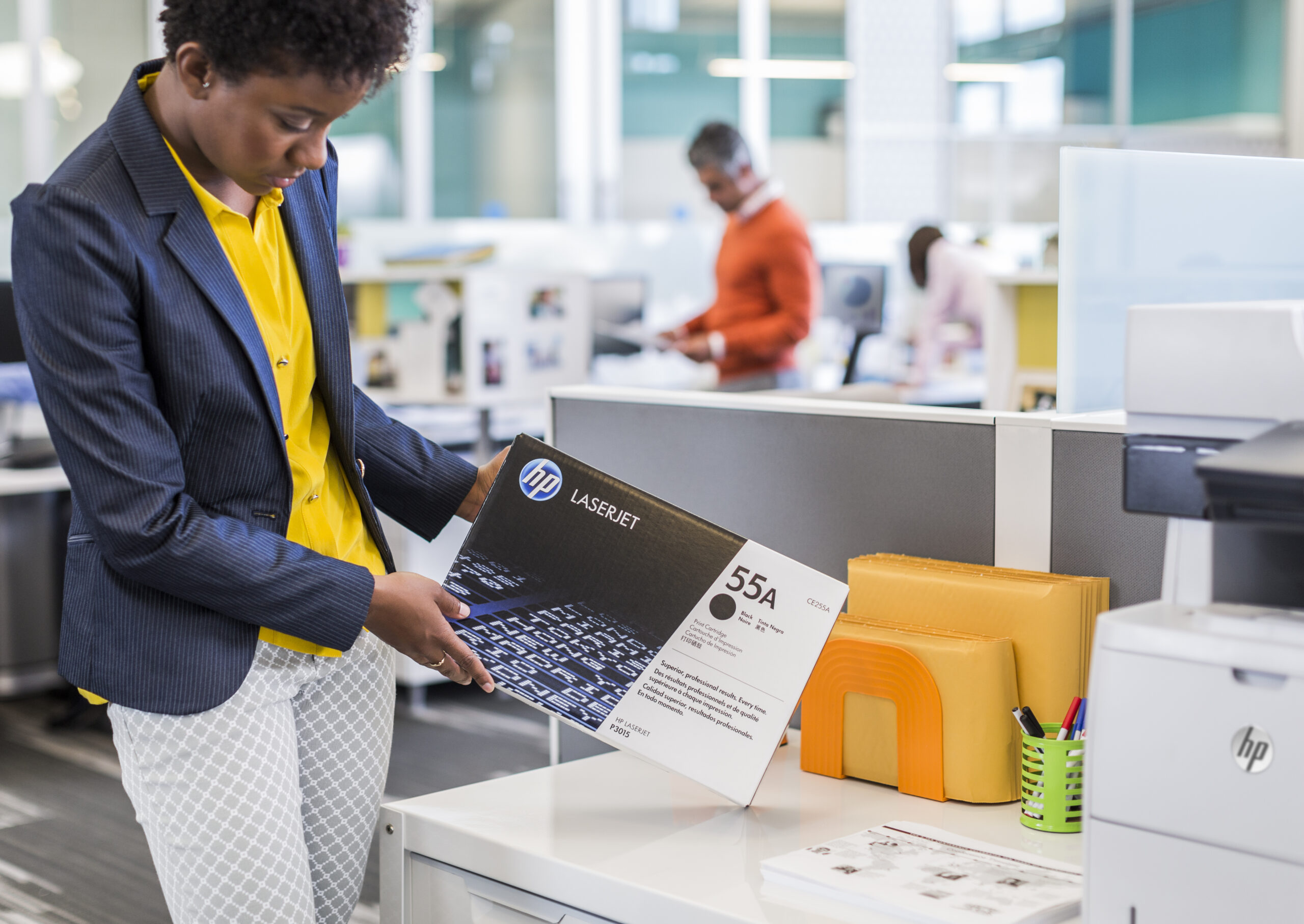 HP 55A - Negro - original - LaserJet - cartucho de tóner (CE255A) - para LaserJet Enterprise MFP M525; LaserJet Enterprise Flow MFP M525; LaserJet Managed MFP M525