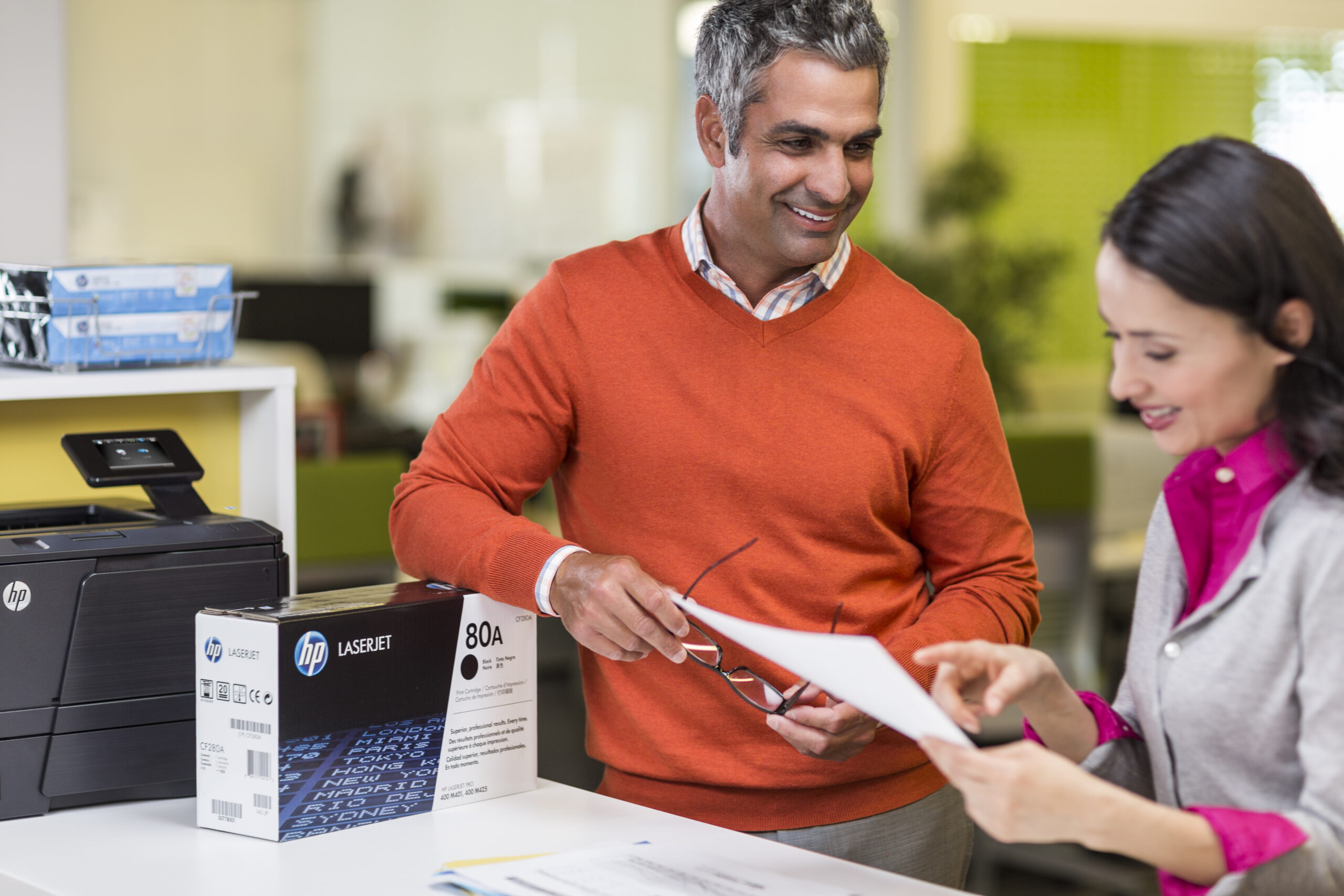 HP 80A - Negro - original - LaserJet - cartucho de tóner (CF280A) - para LaserJet Pro 400 M401, MFP M425