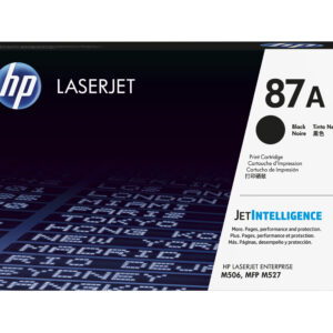 HP 87A - Negro - original - LaserJet - cartucho de tóner ( CF287A ) - para LaserJet Enterprise Flow MFP M527, M506, MFP M527, LaserJet Pro MFP M527