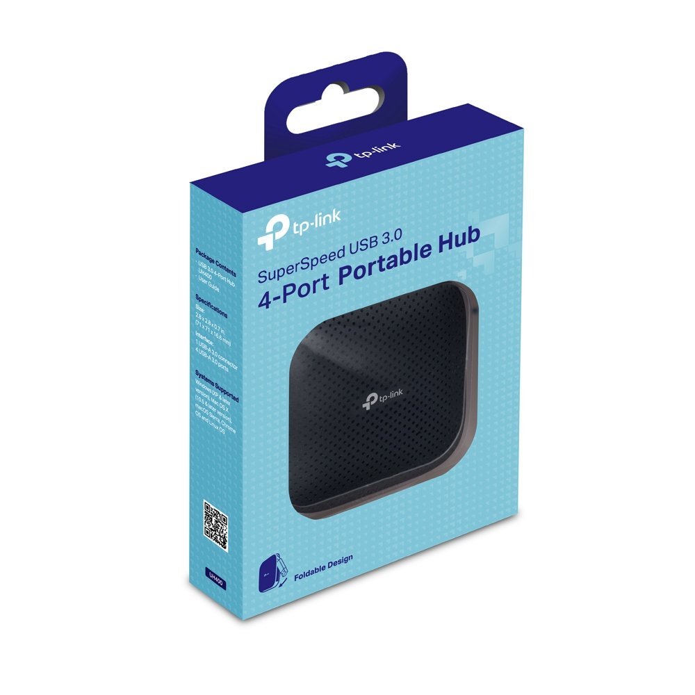 TP-Link UH400 - Hub - 4 x SuperSpeed USB 3.0 - sobremesa