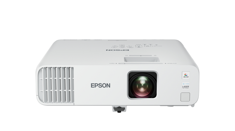 Epson PowerLite L260F - Proyector 3LCD - 4600 lúmenes (blanco) - 4600 lúmenes (color) - 16:9 - 1080p - IEE 802.11a/b/g/n/ac inalámbrico/LAN/Miracast - con 3 años de Epson Road Service Program