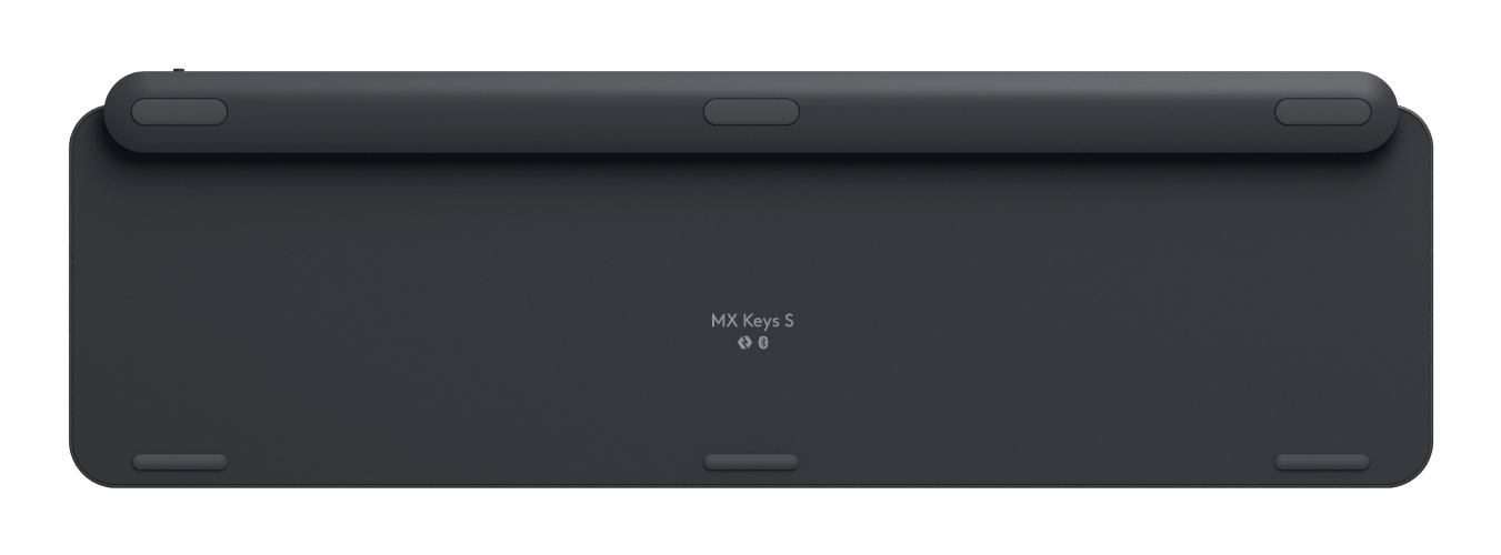Logitech MX Keys S - Teclado - retroiluminación - inalámbrico - Bluetooth LE - QWERTY - español - interruptor: tecla de tijera - grafito