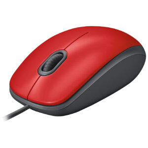 Logitech - Mouse - M110 Silent- Red