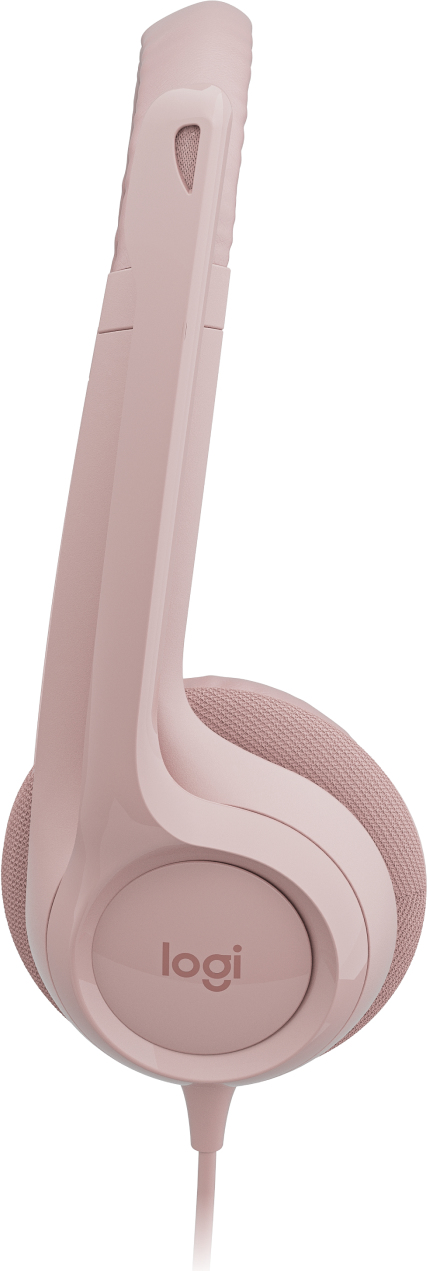 Logitech H390 Wired Headset for PC/Laptop, Rose - Auricular - en oreja - cableado - USB-A - rosa