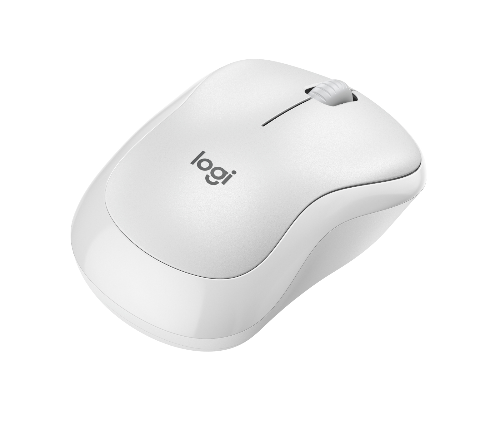 Logitech M240 Silent Bluetooth Mouse, Compact, Portable, Smooth Tracking, Off-white - Ratón - 3 botones - inalámbrico - Bluetooth - blanco hueso