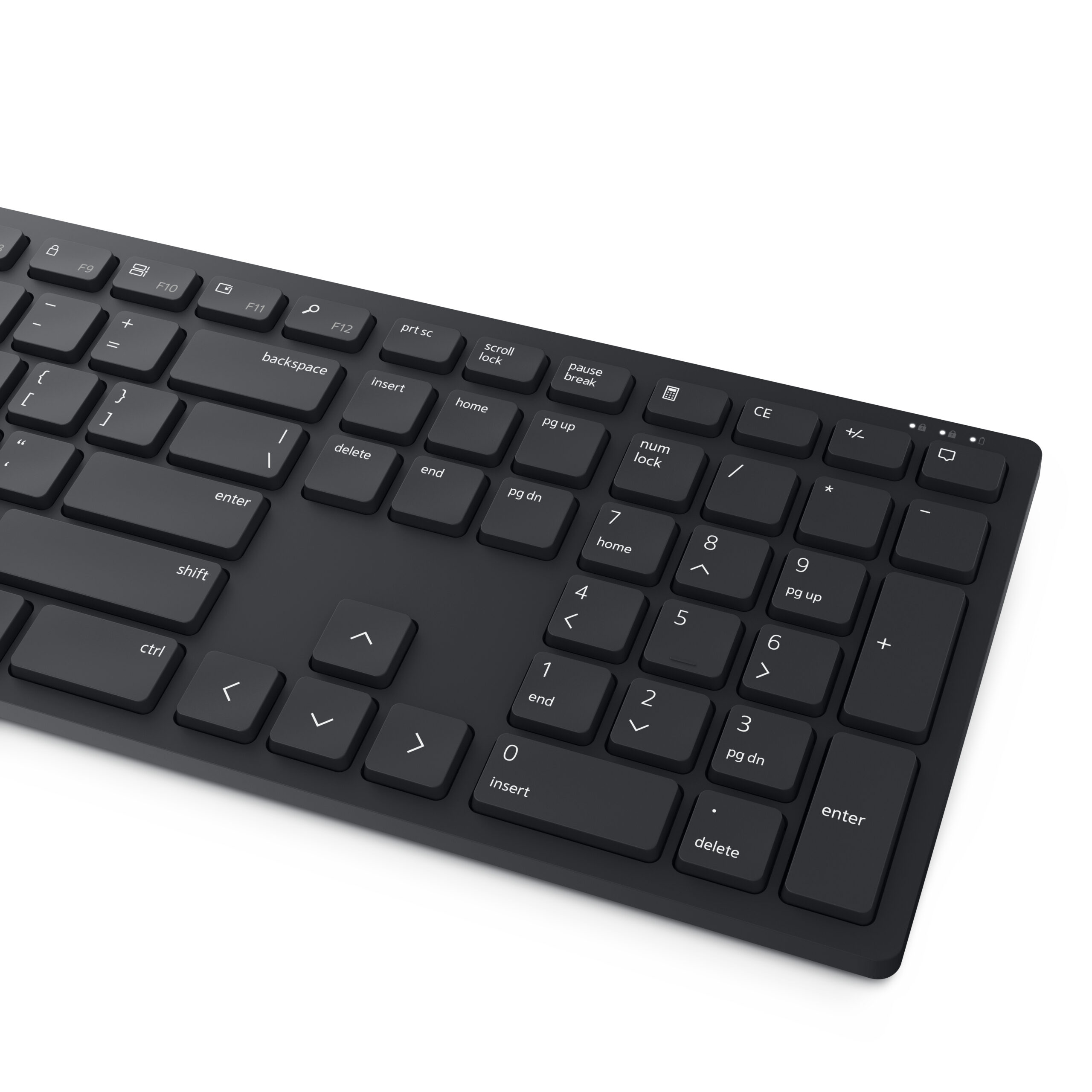 Dell - Keyboard and mouse set - Spanish - Wireless - KM5221W (Brown Box)