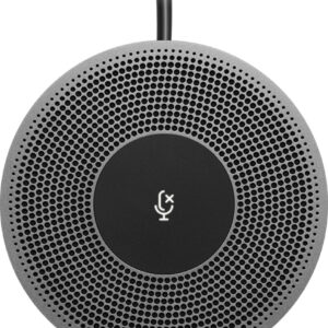 Logitech EXPANSION MIC FOR MEETUP - Micrófono - para Small Room Solution for Google Meet, for Microsoft Teams Rooms, for Zoom Rooms