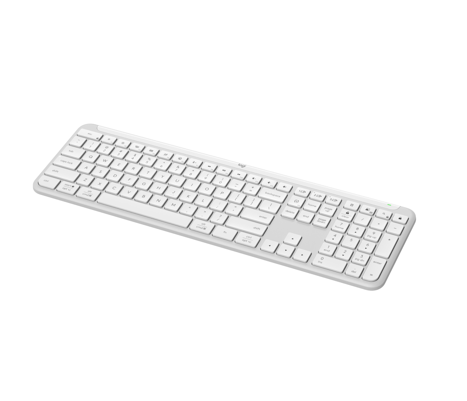 Logitech Signature Slim K950 - Keyboard - Spanish - Off white