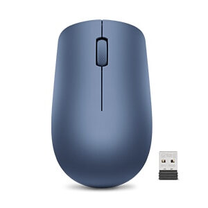 Lenovo - Mouse - Wireless - Abyss Blue
