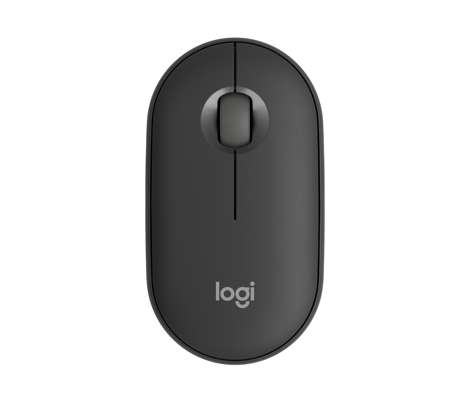 Logitech Pebble Mouse 2 M350s - Ratón - óptico - 3 botones - inalámbrico - Bluetooth - grafito