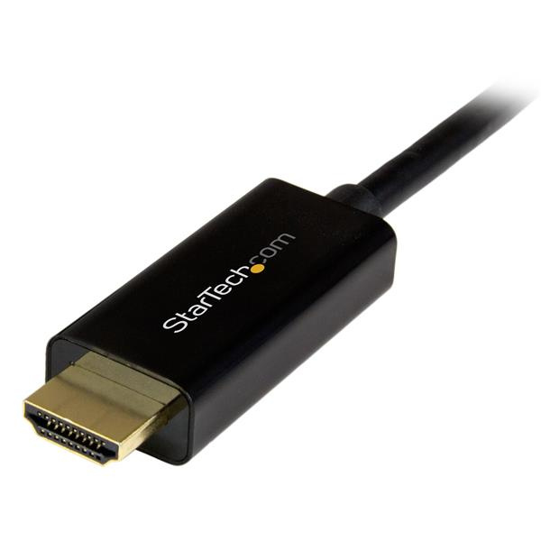 StarTech.com Cable de 3m Adaptador DisplayPort a HDMI - 4K 30Hz - Cable Conversor DP a HDMI Ultra HD - Cable adaptador - DisplayPort macho a HDMI macho - 3 m - compatibilidad con 4K