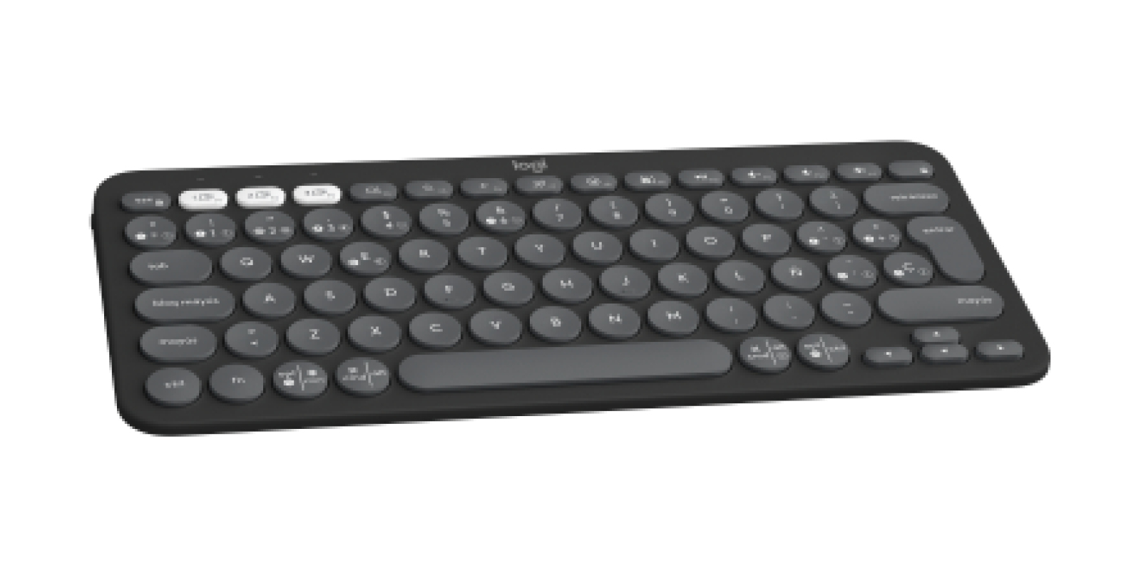 Logitech - Keyboard - Wireless - Graphite