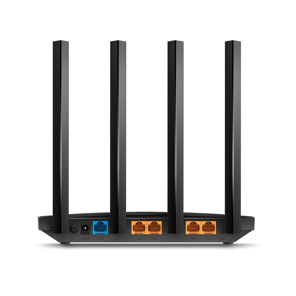 TP-LINK Archer C80 V1 - Enrutador inalámbrico conmutador de 4 puertos - 1GbE - Wi-Fi 5 - Doble banda