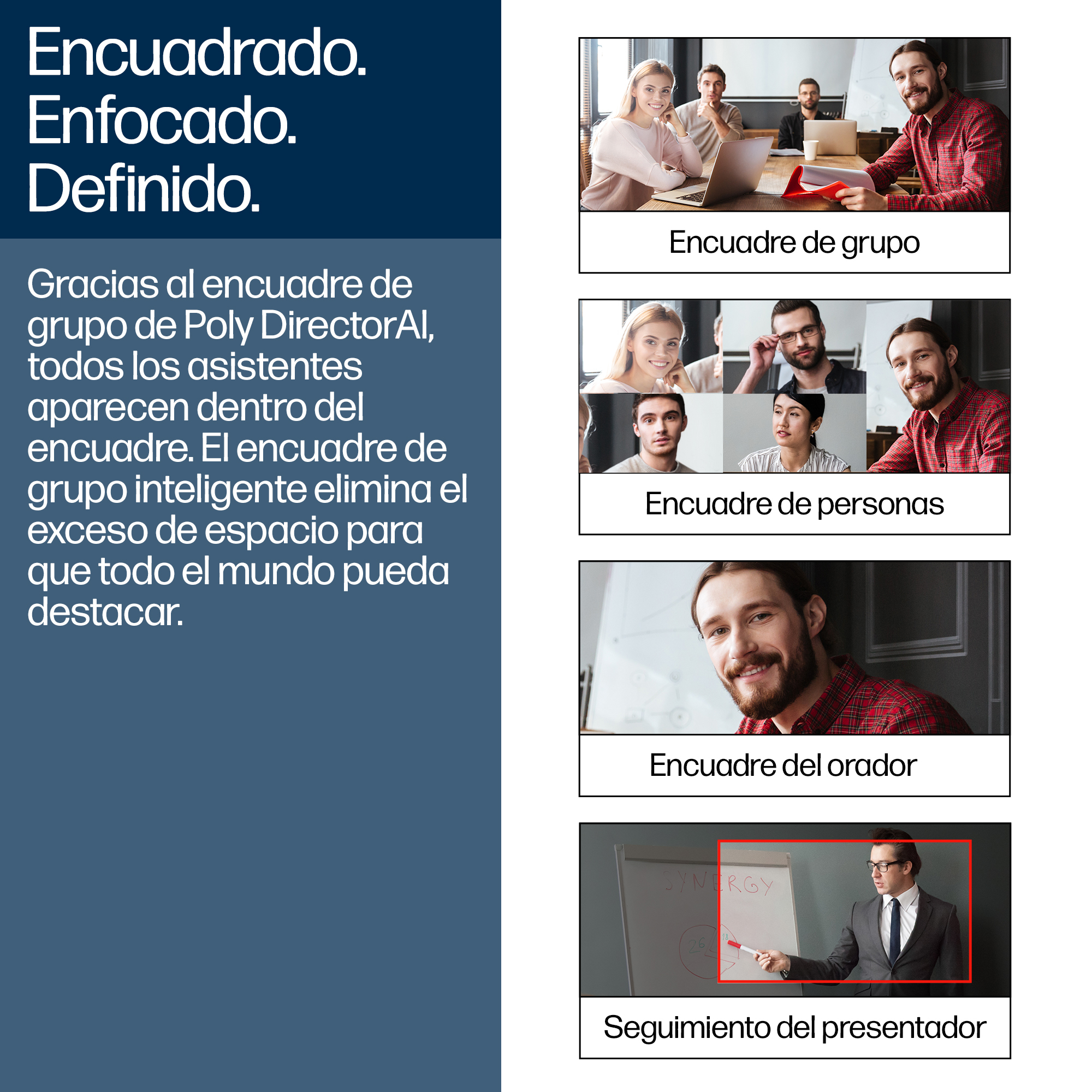 POLY - Smart Camera - Studio E60 4K MPTZ with 12x O