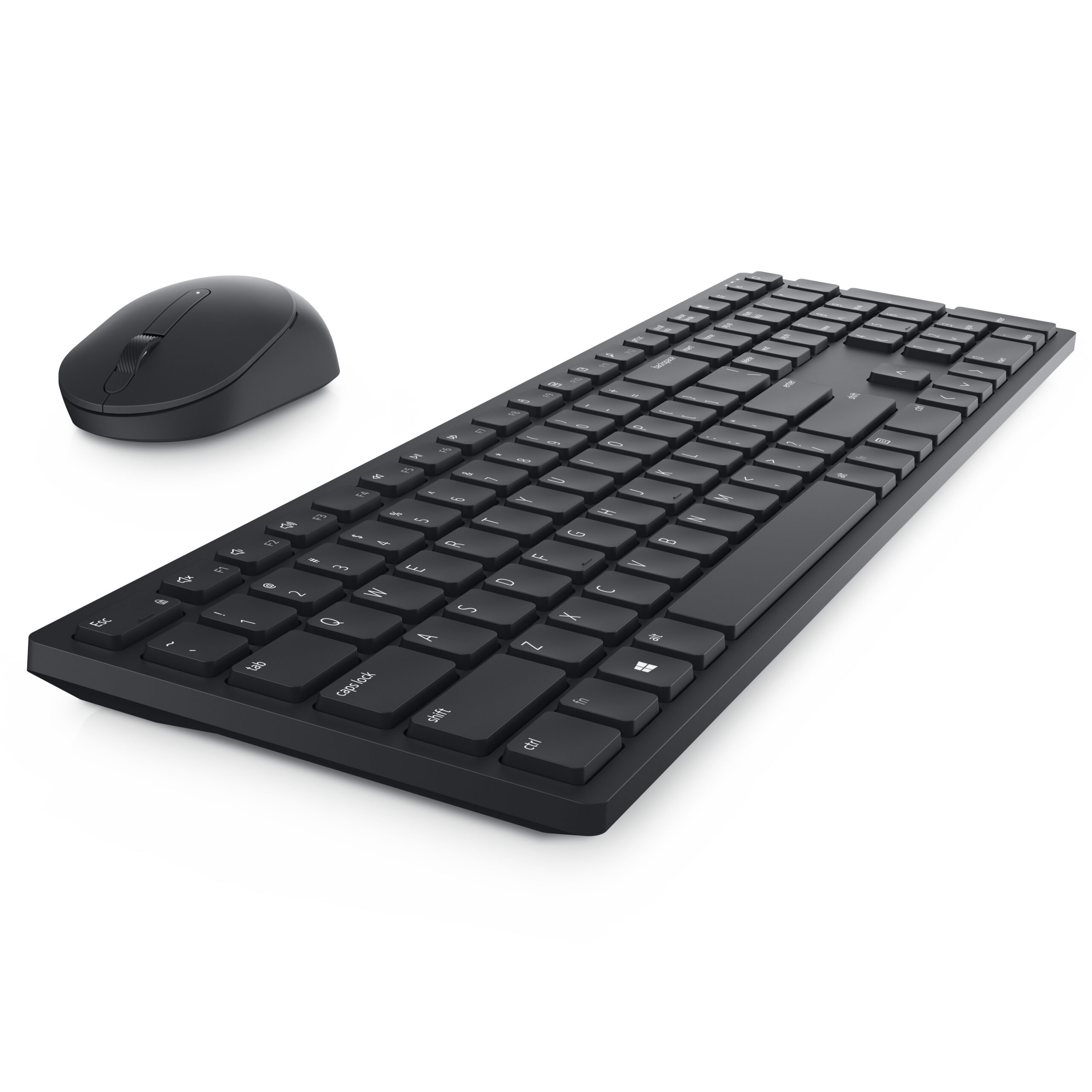 Dell - Keyboard and mouse set - Spanish - Wireless - KM5221W (Brown Box)