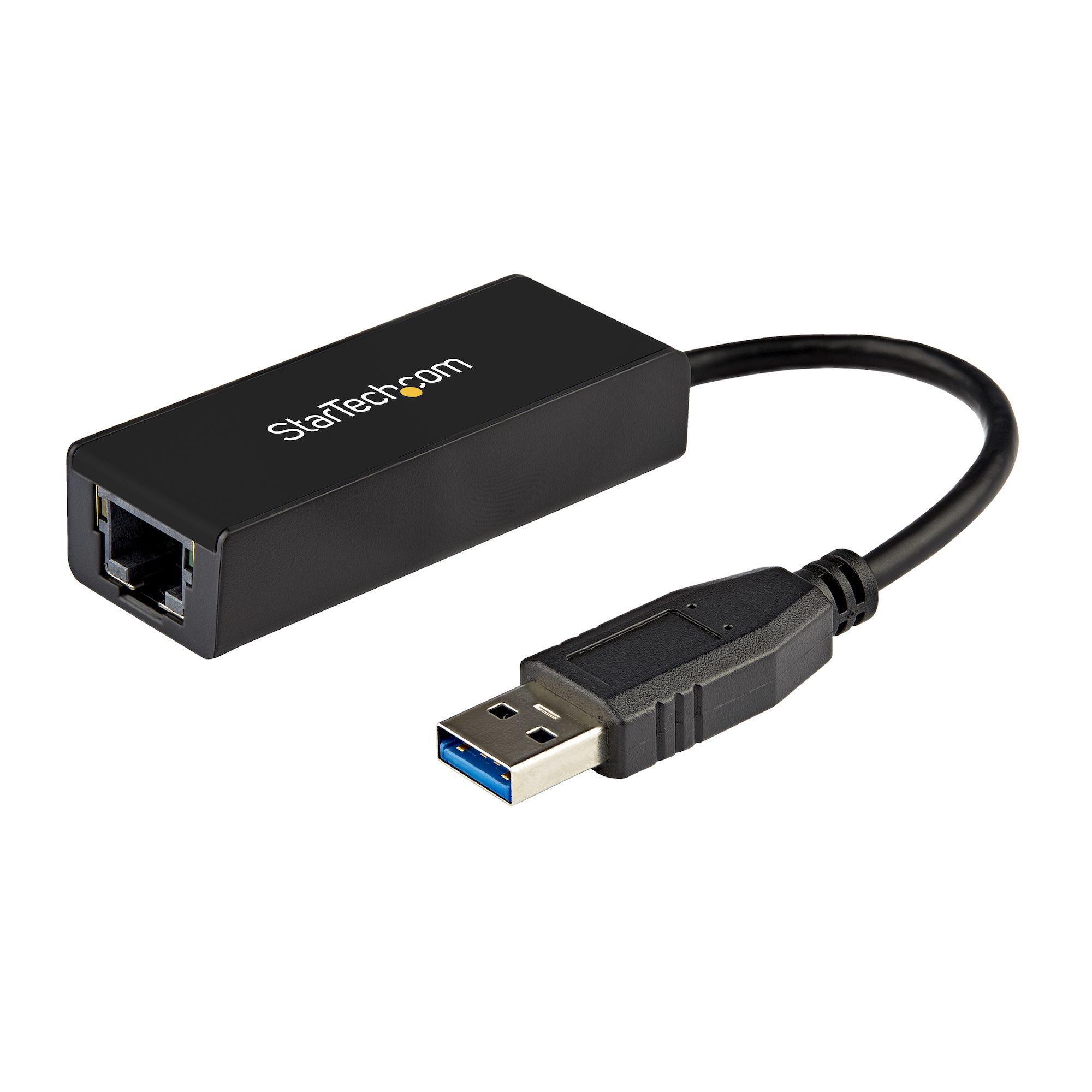 StarTech.com Adaptador Tarjeta de Red Externa NIC USB 3.0 a 1Gbps Gigabit Ethernet 1 Puerto - 1x RJ45 Hembra - 1x USBA - Adaptador de red - USB 3.0 - Gigabit Ethernet - negro