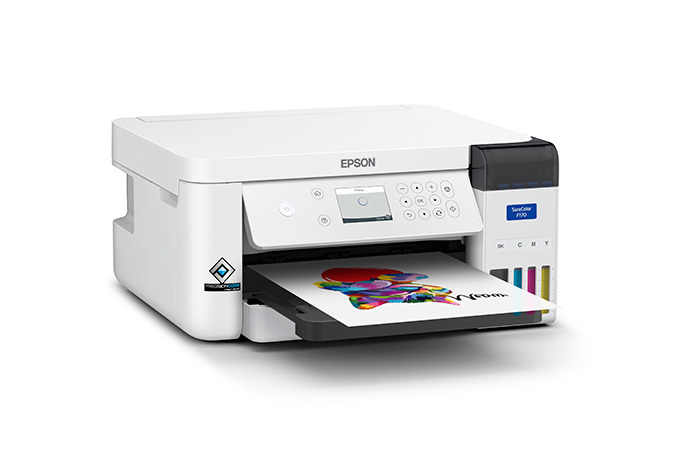 Epson SureColor F170 - Impresora - color - sublmación de color - rellenable - 216 x 1199 mm - 1200 x 600 ppp - capacidad: 150 hojas - USB 2.0, Wi-Fi(n), LAN
